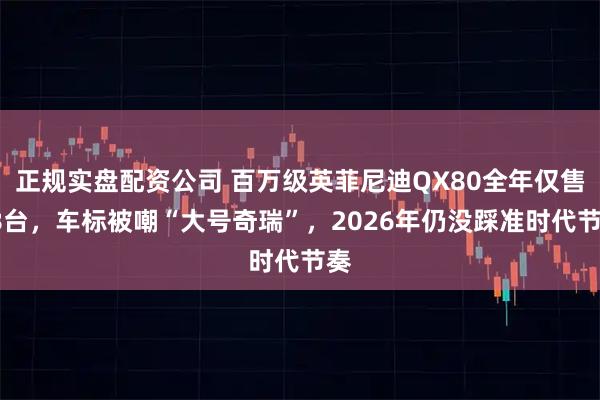 正规实盘配资公司 百万级英菲尼迪QX80全年仅售38台，车标被嘲“大号奇瑞”，2026年仍没踩准时代节奏